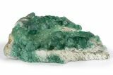 Green, Fluorescent, Cubic Fluorite Crystals - Madagascar #246163-2